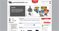 Desktop Screenshot of accessoiresmoto.com