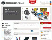 Tablet Screenshot of accessoiresmoto.com